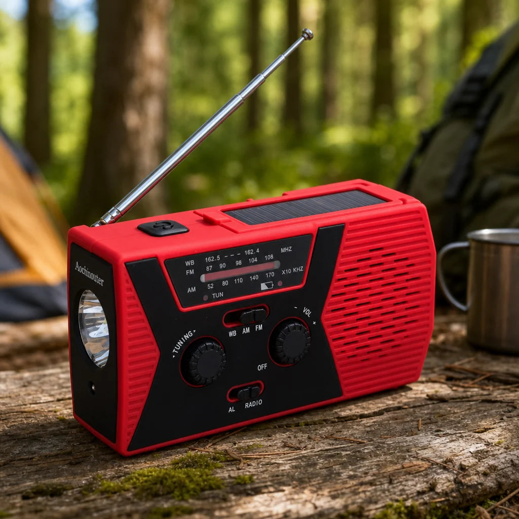 Lifeline Radio — 4-in-1 Emergency Tool