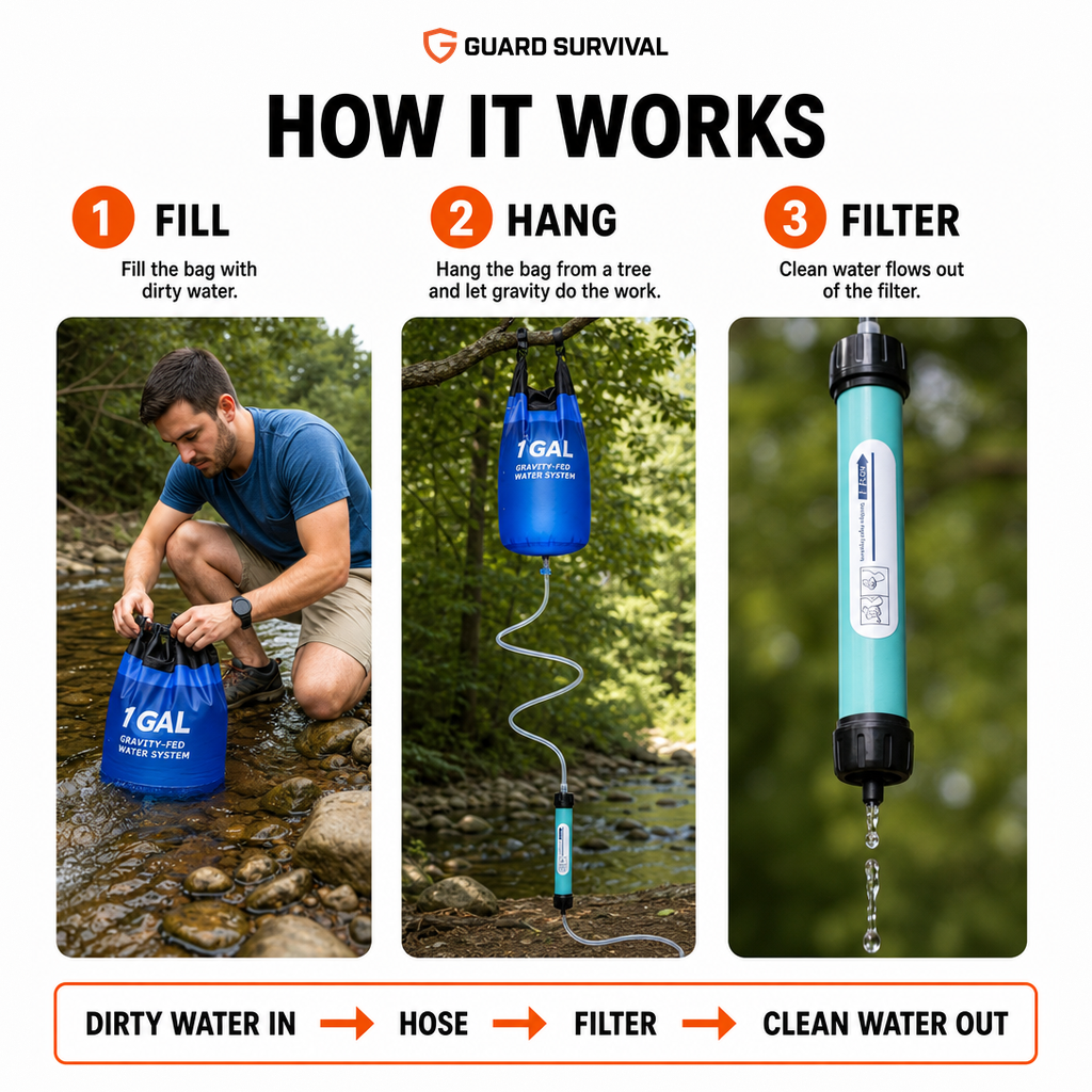 AQUA-GS1 Survival Kit